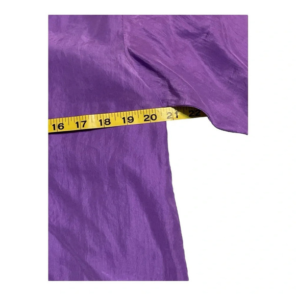 Vintage Sueded Silk Blouse by Melrose - Picture 4 of 5